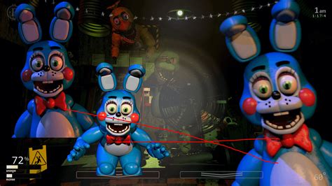 Toy Bonnie Ucn Is Same Head Jumpscare And Body Stare Fivenightsatfreddys