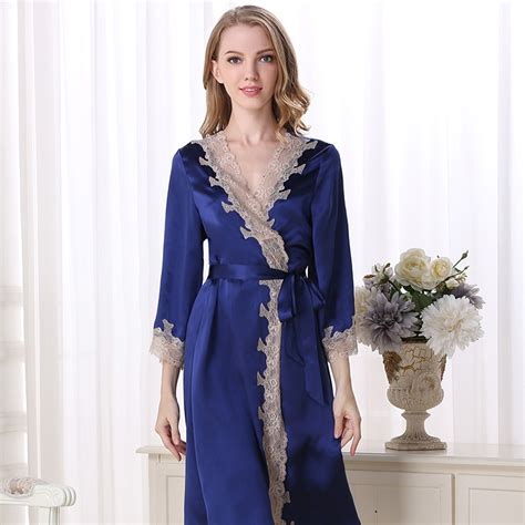 Buy 100 Women Silk Robes Homewear Sexy Casual Fashion