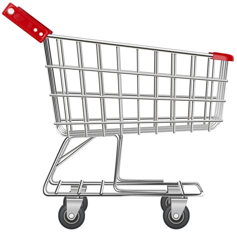 Grocery Cart Cartoon Cartoon Shopping Cart Groceries Vector Grocery