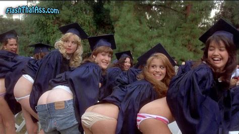 College Girls Flashing At Graduation