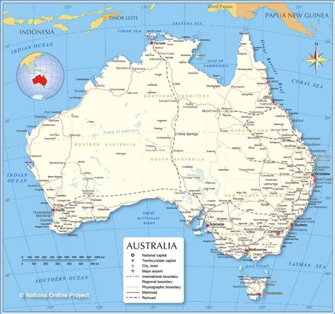 Tropic of capricorn is not like tropic of cancer and it passes through only limited countries because of land area of the south hemisphere is less compare to north hemisphere. Australia - Country Profile - Destination Australia ...