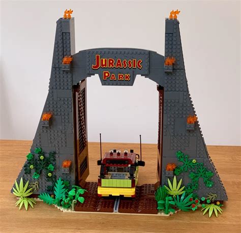 Lego Moc Jurassic Park Explorer By Mkibs Rebrickable Build With Lego