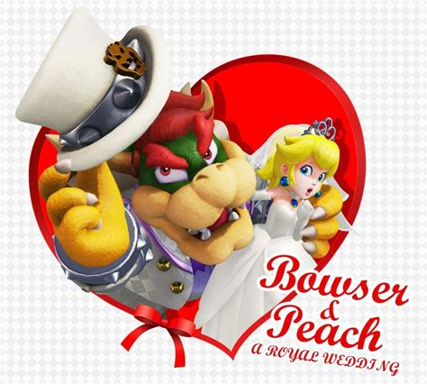 Bowser And Peachs Royal Wedding Bowser Super Mario Art Super Mario