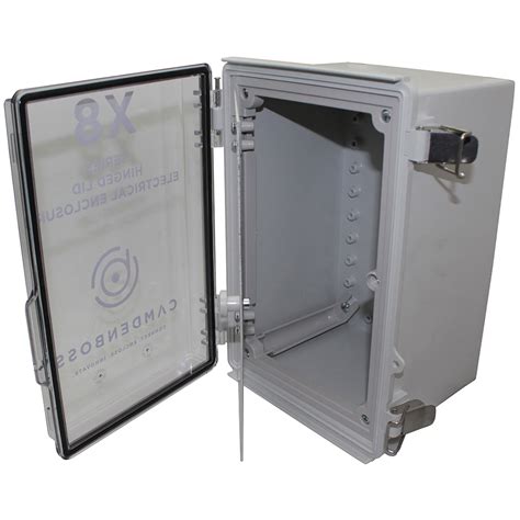 Designed to house electrical controls, terminals, instruments and components. CHDX8-223C - X8 Series Electrical Hinged Lid Enclosure ...