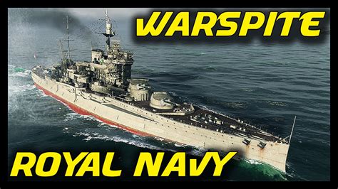 World Of Warships Warspite Gameplay Royal Navys