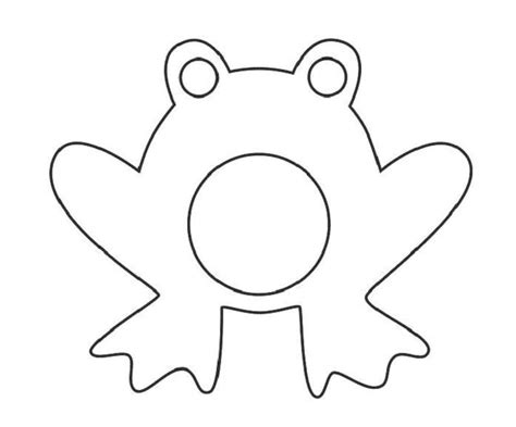 Frog Template For Kids Clipart Best