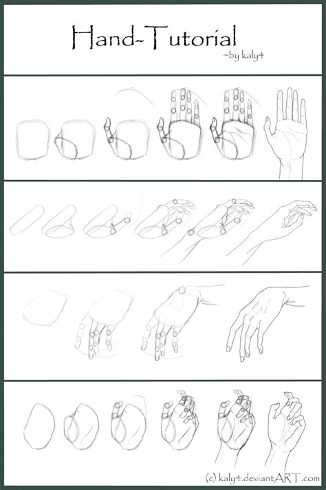 Learn To Draw Realistic Hands With This Tutorial