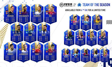 See what players the tots program has to offer in season 5. TOTS sur FUT 19 : le guide - FUT Trading Helper