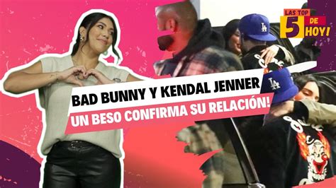 BAD BUNNY Y KENDALL JENNER CONFIRMAN SU AMORIO CON UN BESO LT5DH YouTube