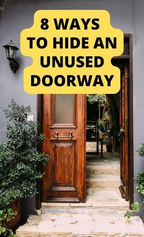 How To Hide An Unused Doorway Easy Solutions Craftsonfire Door