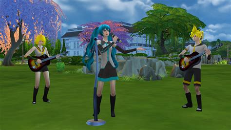 Ng Sims 3 Hatsune Miku Sims 4 Models And Clothes