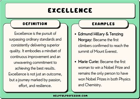 35 Excellence Examples 2024