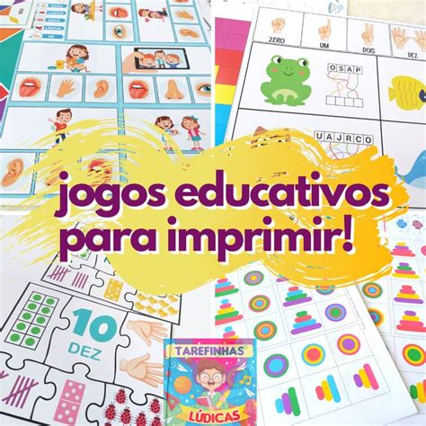 Jogos Educativos Em Pdf Para Baixar Jogos Educativos Online Jogos