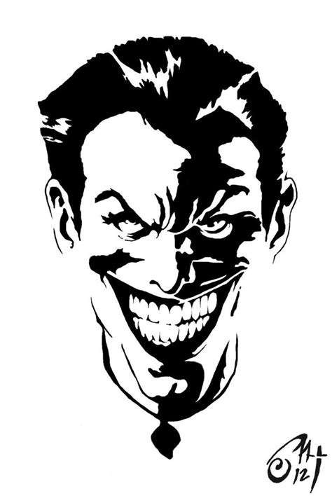 Joker Face Drawing At Getdrawings Free Download