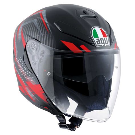 Agv K5 Multi Jet Helmet Black Motardinn