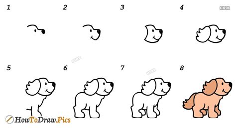 Como Dibujar Un Perro Como Dibujar Un Perro Facil Perritos Para Dibujar