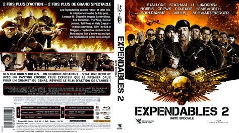 Jaquette Dvd De The Expendables 2 Blu Ray V3 Cinéma Passion