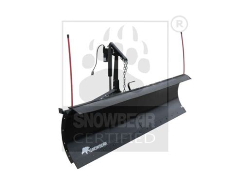 84 Winter Wolf Snow Plow Kit With An Actuator Lift System For Trucks