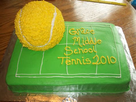 Tennis, painting party, justice, christmas decorations! BB Cakes: Tennis ball cake