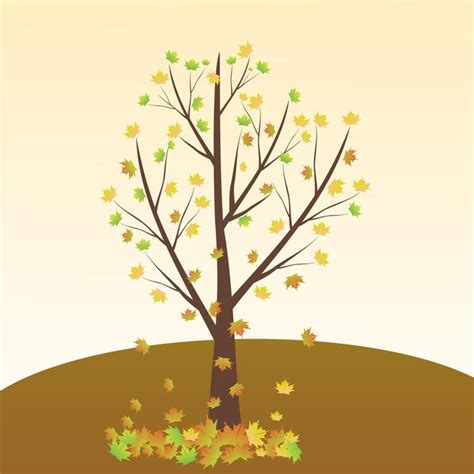 Premium Vector Tree Autumn