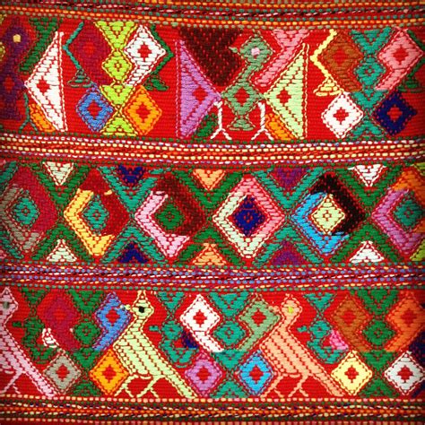 In Mayan Communities Weaving Is Used To Pass Stories Through The