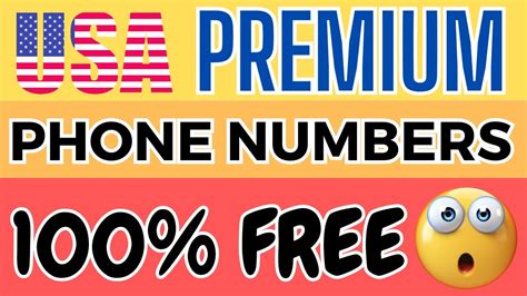 How To Get A Us Phone Number For Free Free Usa Phone Number Usa