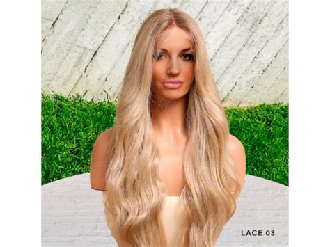 Platinum Blonde Wig Long Lace Front Wig Natural Blonde Wig Etsy