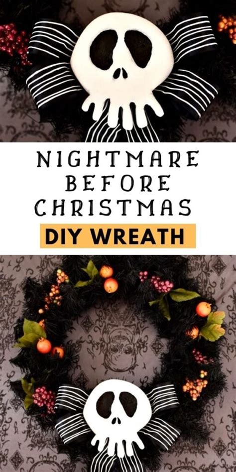 The Ultimate Diy Nightmare Before Christmas Wreath