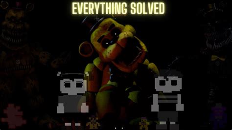My Most Important Theory Ever Golden Freddy The Nightmares And Fnaf