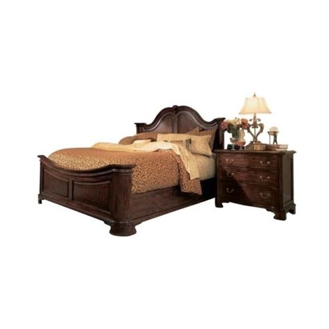 American Drew Cherry Grove Mansion Bed 2 Piece Bedroom Set 791 31xr