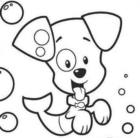 Learn How To Draw Bubble Puppy From Bubble Guppies Bubble Guppies