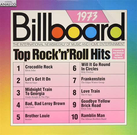 Various Artists Billboard Top Rock Roll Hits Vinyl Amazon Com Music