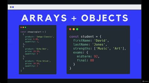 Objects Nested Arrays Objects The Modern JavaScript Bootcamp YouTube