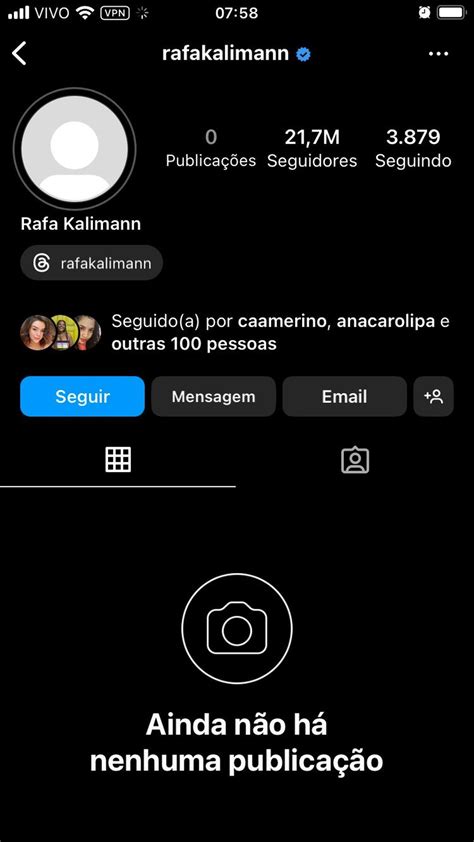 Instagram De Rafa Kalimann é Hackeado Entrando Com Medidas Cabíveis
