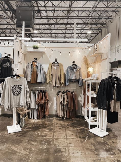 Painted Tree Booth Set Up in 2023 | Clothing store displays, Boutique