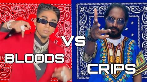 Crip Gang Vs Blood Gang Detailed History Youtube