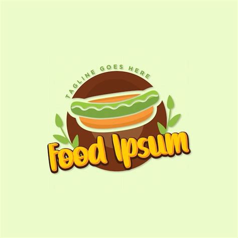 Premium Vector Abstract Minimal Vector Food Logo Design