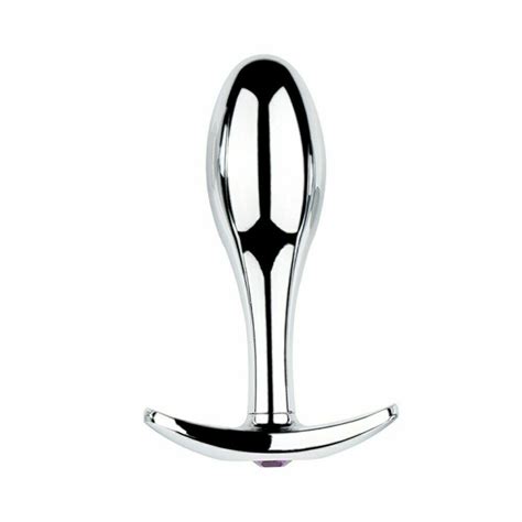 Metal Steel P Spot Anal Butt Plug Prostate Massager Probe Sex Toy For Men Women EBay