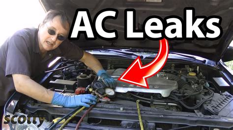 Automotive Air Conditioning Leak Repair Youtube