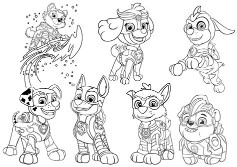 Chase Paw Patrol Coloring Pages | WONDER DAY — Coloring pages for