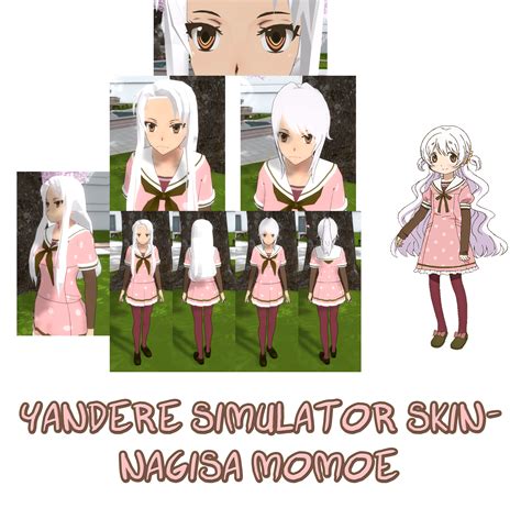 Yandere Simulator Nagisa Momoe Skin By Imaginaryalchemist On Deviantart