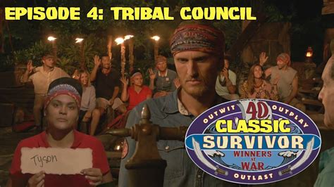 Classic Survivor Winners At War Tyson Voted Out Youtube