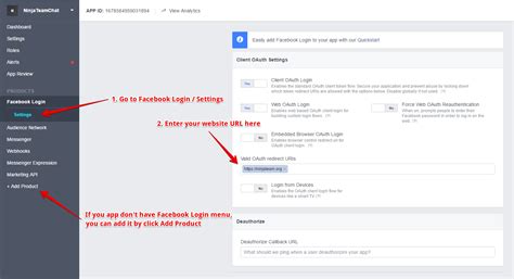 Get your facebook user numeric id to a name. How to create an App ID and App Secret - Ninja Team