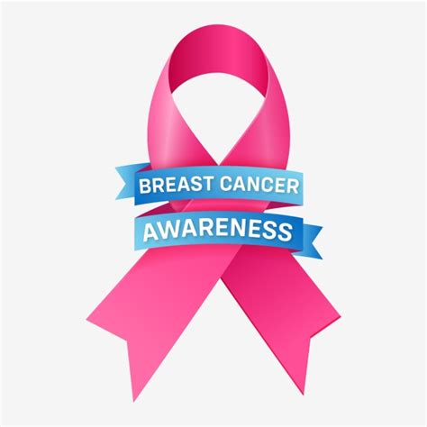 Breast Cancer Ribbon Vector Art At Collection Of