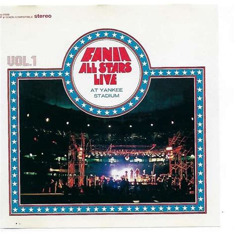 Live At Yankee Stadium Vol 1 By Fania All Stars Cd With Flaming