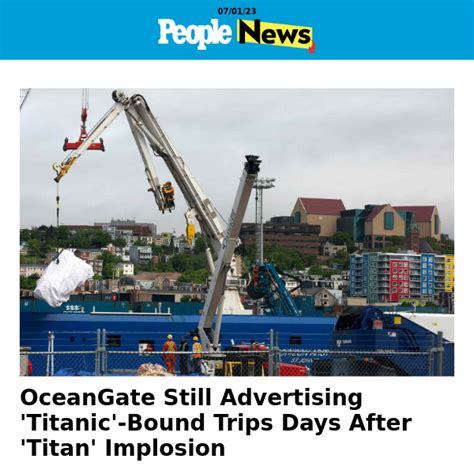 OceanGate Still Advertising Titanic Bound Trips Days After Titan Implosion Martha Stewart