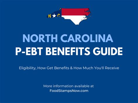 Please fill out the application ahead of time. North Carolina P-EBT Benefits Guide - Food Stamps Now