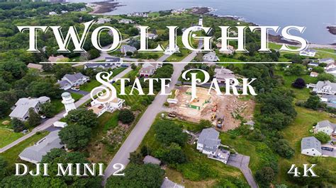K Two Lights State Park Maine Usa K Youtube