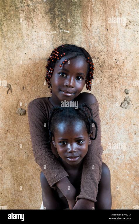 Beautiful Burkinabè Girls Stock Photo Alamy