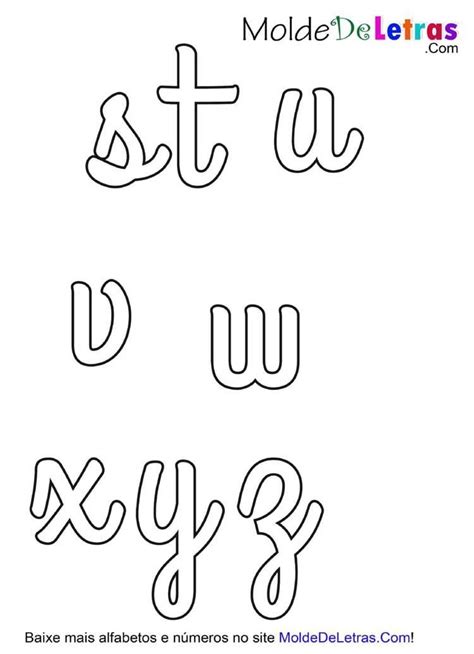 Caligrafia Do Alfabeto Com Letras Cursivas Maiúsculas E Minúsculas 363 Moldes De Letras